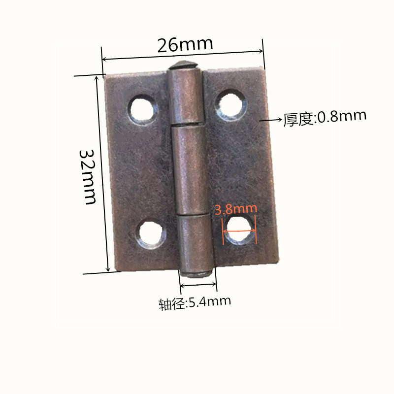 263合页 32*26*0.8mm 五金小合页 丹灶小合页